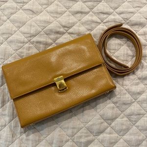 Mila Schon Vintage 1970s Convertible Envelope Pochette Bag Clutch